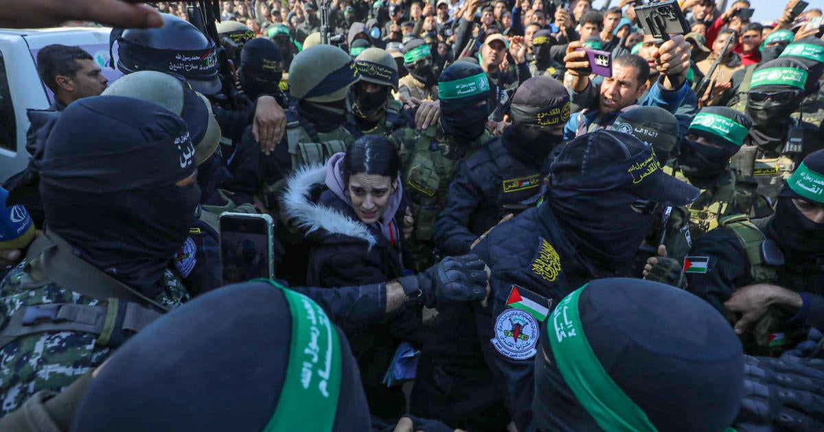 3 Israeli hostages freed, but Netanyahu blasts Hamas for "shocking scenes," delays Palestinian prisoner release