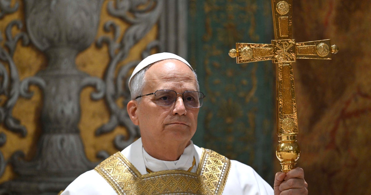 What is Pope Leo XIV doing on his first full day as head of the Catholic Church?