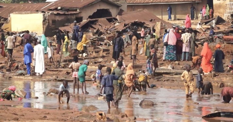 Floods submerge town in Nigeria, killing at least 88 people: "The number keeps rising"