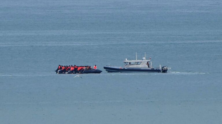 1 person dies when a boat overloaded with migrants sinks in the English Channel