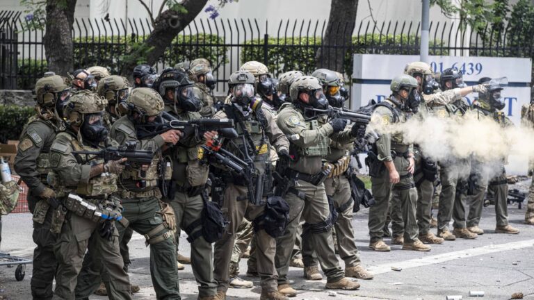 National Guard arrives after Trump order