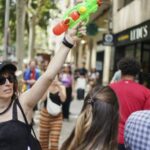 Spanish locals shoot water at visitors in protests against mass tourism – National