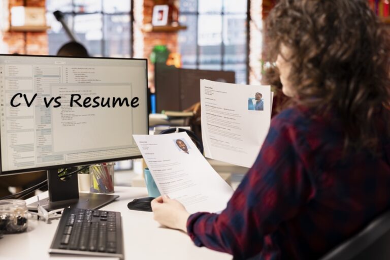 CV vs Resume