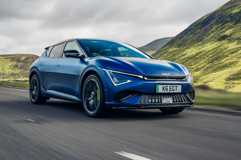 Kia EV6 GT review 2025 01 front tracking