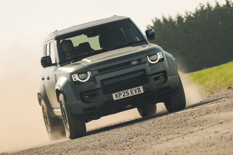 land rover defender octa rt 2025 front action 46
