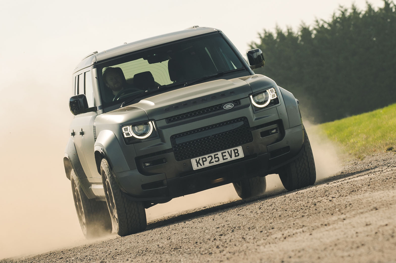 land rover defender octa rt 2025 front action 46