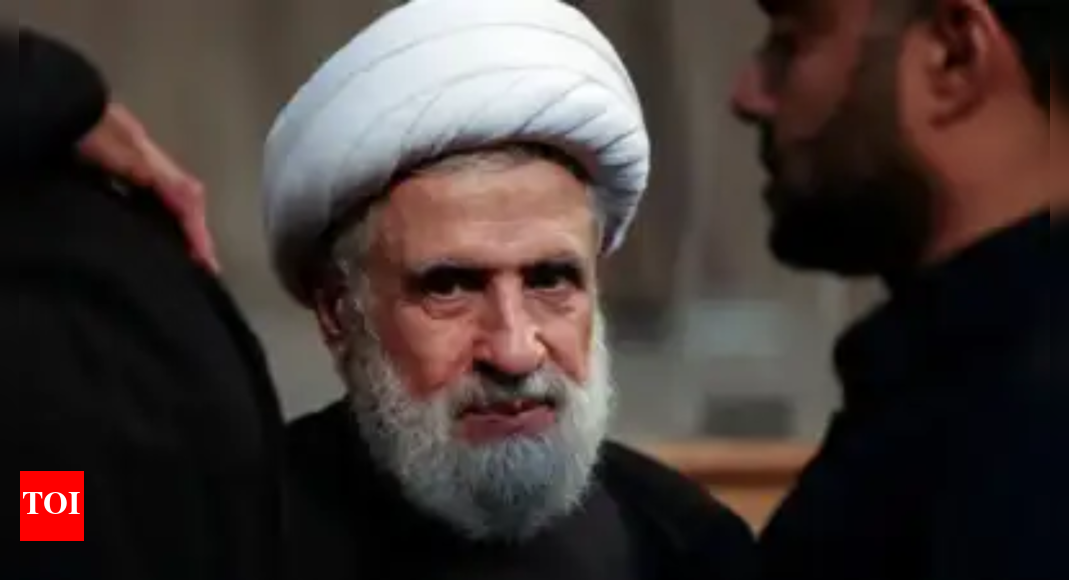 'Will not surrender': Hezbollah chief Naim Qassem tells supporters; dismisses Israeli threats