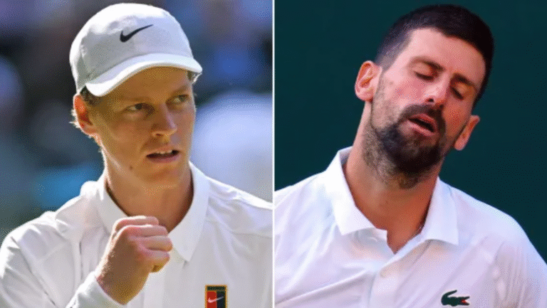 Sinner Crushes Ailing Djokovic for Wimbledon Final vs Alcaraz