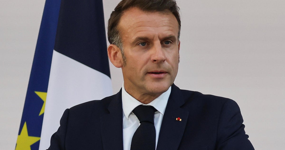French President Macron says France will recognize Palestine as a state