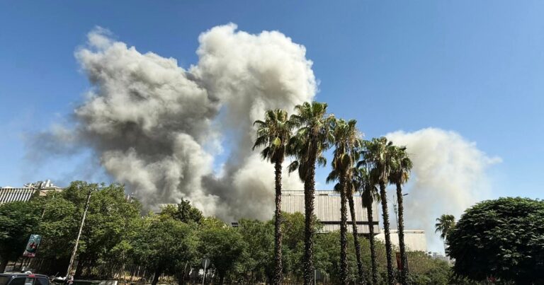 U.S. "very concerned" as Israel strikes Syria's capital Damascus amid government clashes with Druze minorities