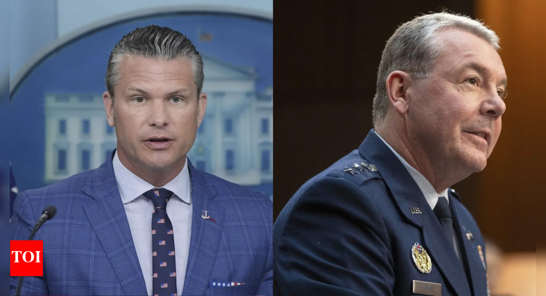 US defence secretary fires DIA chief: General whose Iran strike assessment sparked Trump’s anger; military shake-up continuous