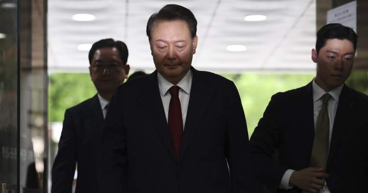 South Korea’s former leader takes off prison uniform to resist questioning - National