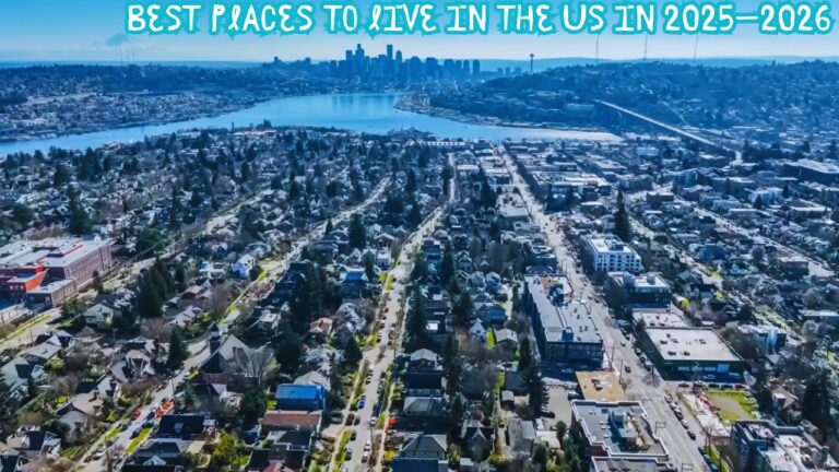30 Best Places to Live in the US (2025–2026) for Quality Living