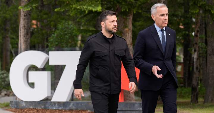 Carney backs Ukraine role in peace talks in calls with Zelenskyy, Starmer - National