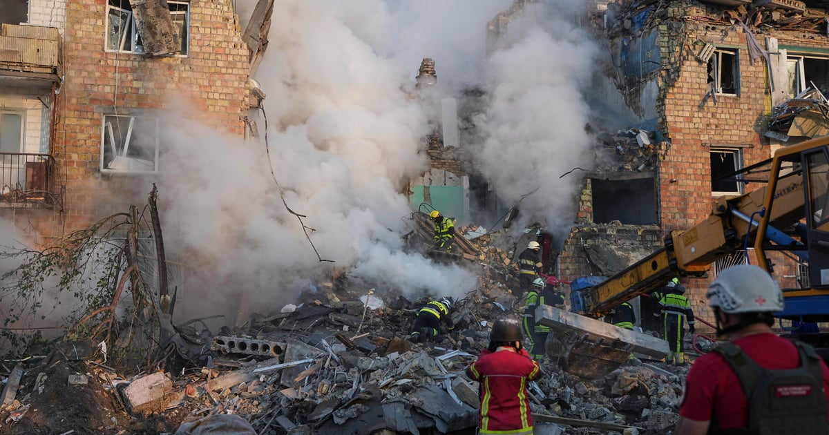 Russian attack on Ukraine's capital Kyiv kills more than a dozen people, including kids, officials say