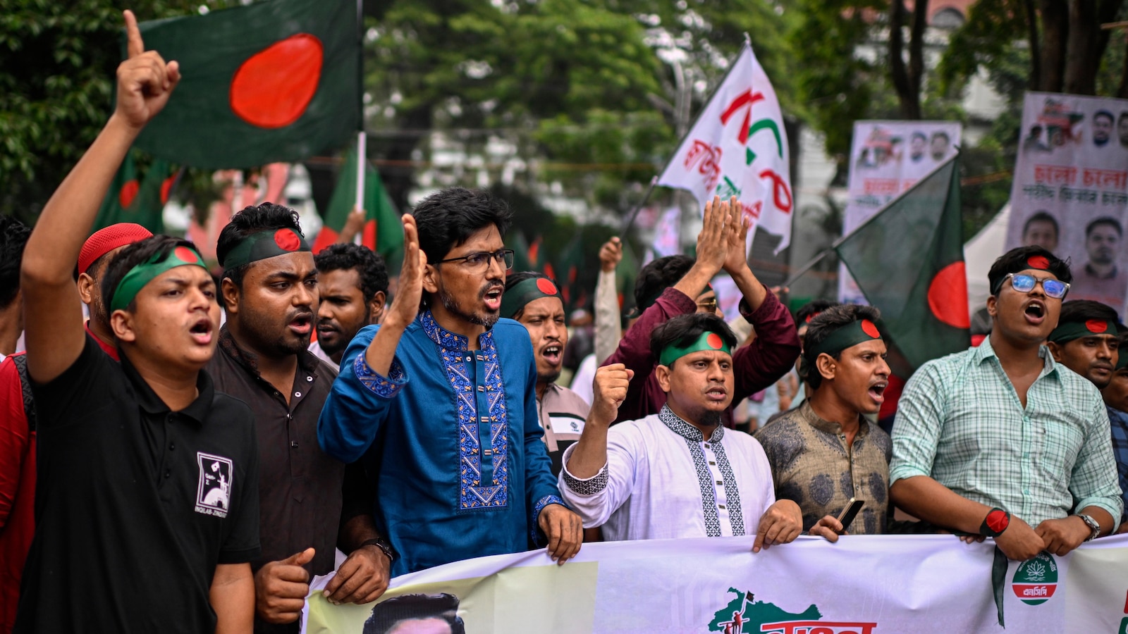 Students rally in Dhaka, pledge to build a 'new Bangladesh'