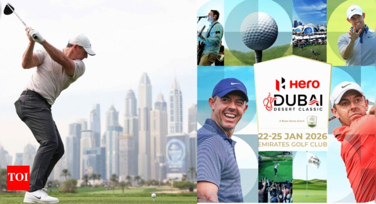 Golf Champion Rory McIlroy set for a big return at the 2026 Hero Dubai Desert Classic: How to get your tickets | World News