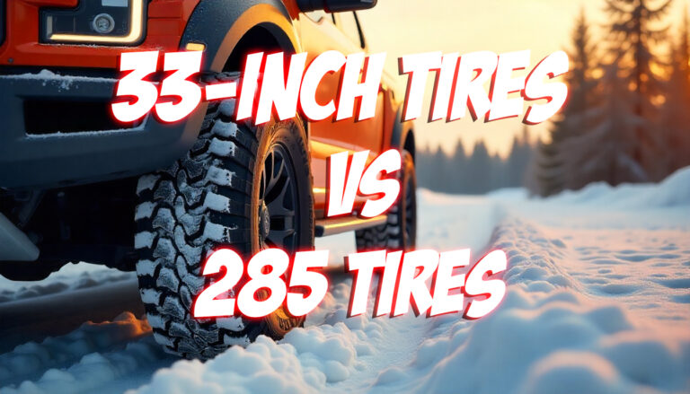 33 Inch Tires vs 285 Tires