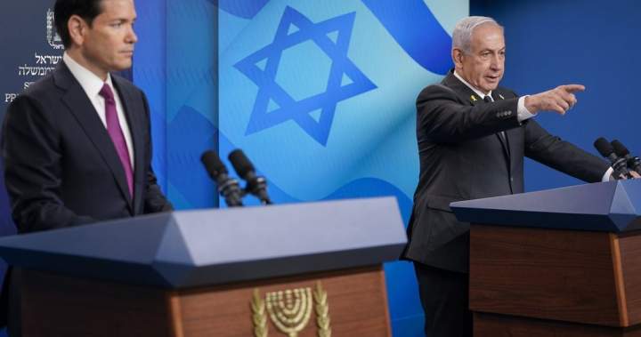 Israel, U.S. show unity as other allies condemn attack on Qatar - National