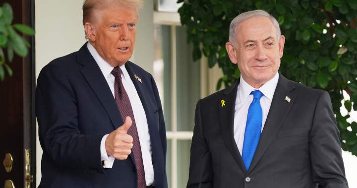 Trump and Netanyahu agree on Gaza peace plan, await Hamas approval - National