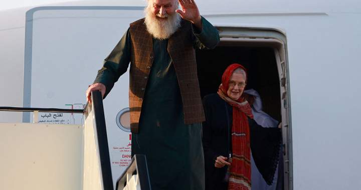 British couple released from Taliban detention, reunited with family - National