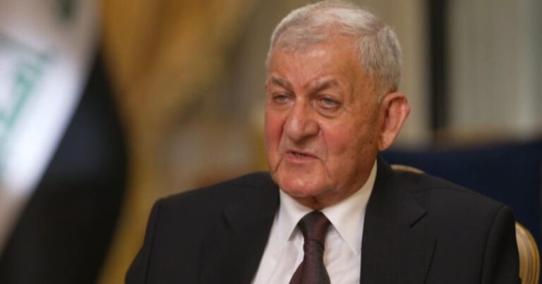 Iraqi president Abdul Rashid on ISIS threat, U.S. military presence and Gaza war