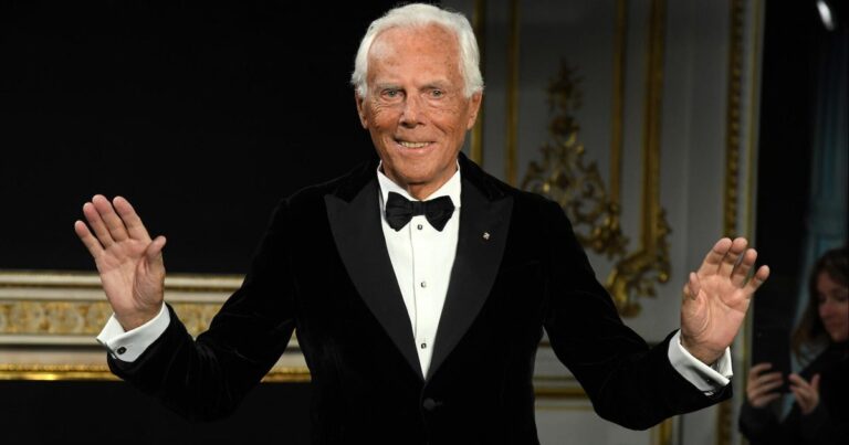 Remembering renowned fashion visionary Giorgio Armani