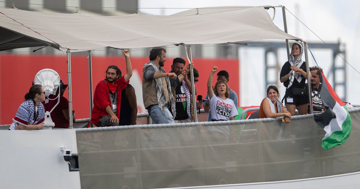 Activist flotilla on way to Gaza says drones attacked its boats during night