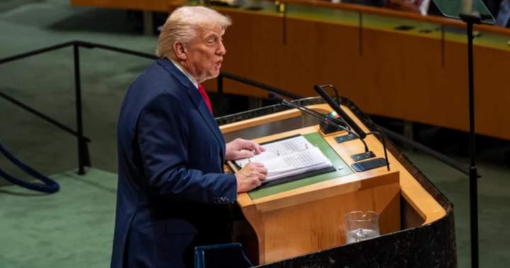 UN says Trump escalator, teleprompter issues were actually caused by his team - National