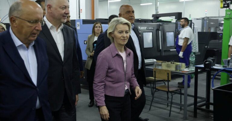 Russia accused of jamming GPS signal as EU chief's plane lands in Bulgaria