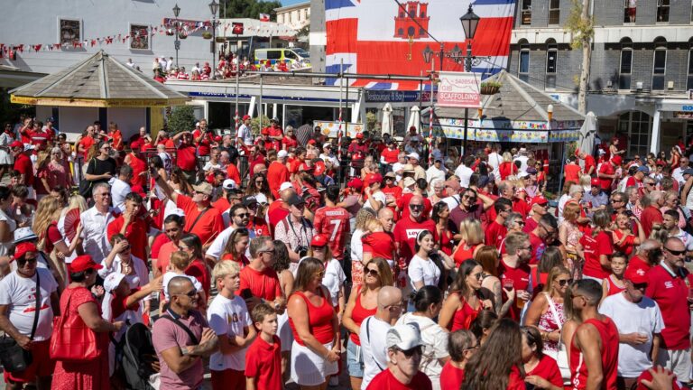 Gibraltar celebrates its national day as it looks ahead to easier border crossings with Spain