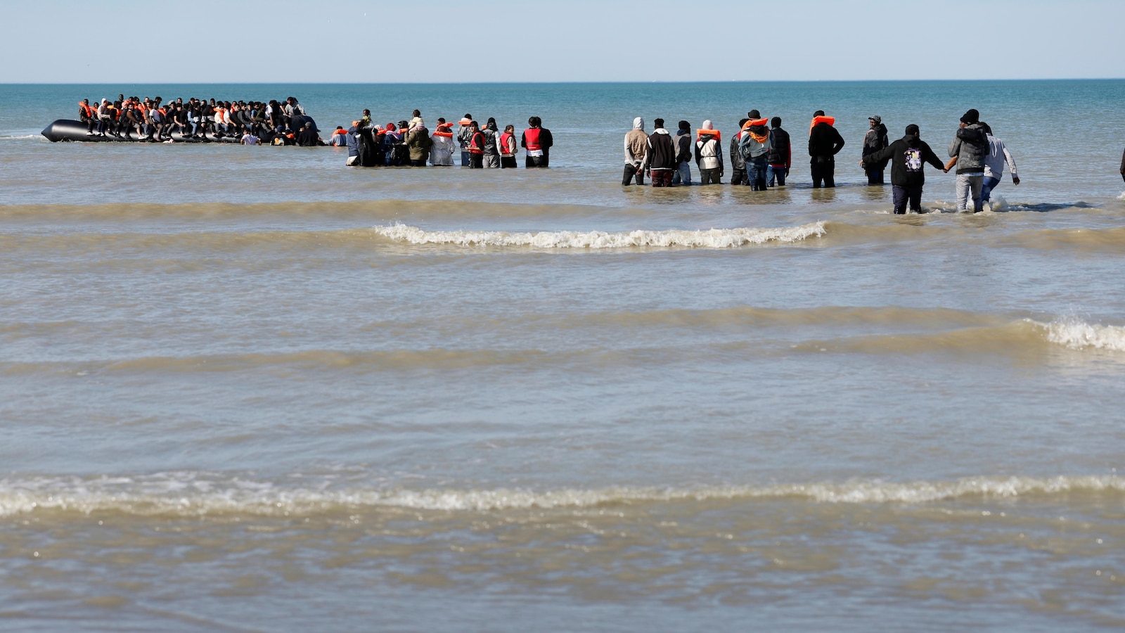 Body of young migrant found on French beach as crossings to UK rise