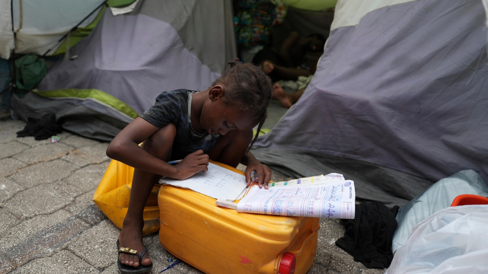 One of Haiti's leaders says his country is at war with gangs and asks the world for help
