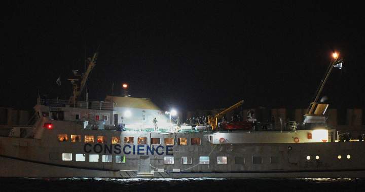 Israel intercepts 2nd Gaza aid flotilla, Ottawa says 6 Canadians detained - National