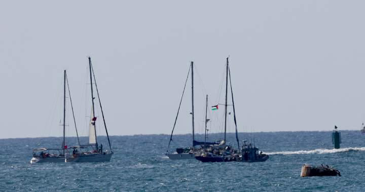Israel detained two Canadians over Gaza flotilla, Ottawa says - National
