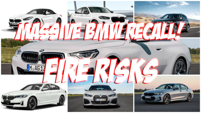 Massive BMW Recall Fire Risks