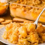 आसान दक्षिणी अनानास पुलाव के लिए Pinterest पिन छवि